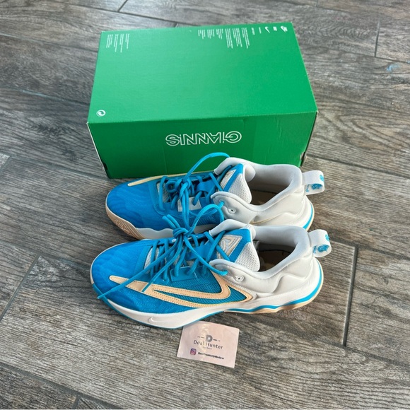 Nike Giannis Immortality Men’s Basketball Shoes “Greece x Nigeria” DZ7533 002 - Picture 3 of 10